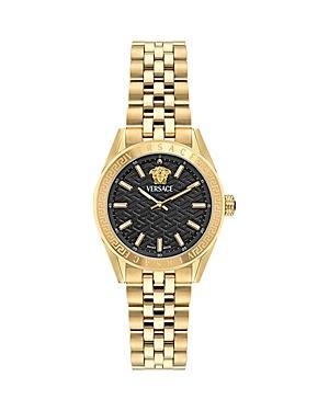 Versace Womens Swiss Gold Ion Plated Stainless Steel Bracelet Watch 36mm Product Image