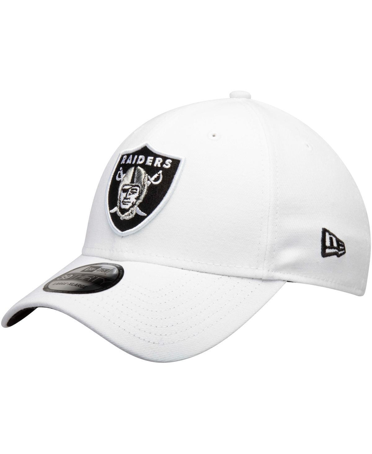 Mens New Era Oakland Raiders 39THIRTY Flex Team Classic Hat Product Image