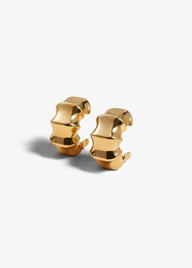 Medium Julius Loop Earrings in Gold Product Image