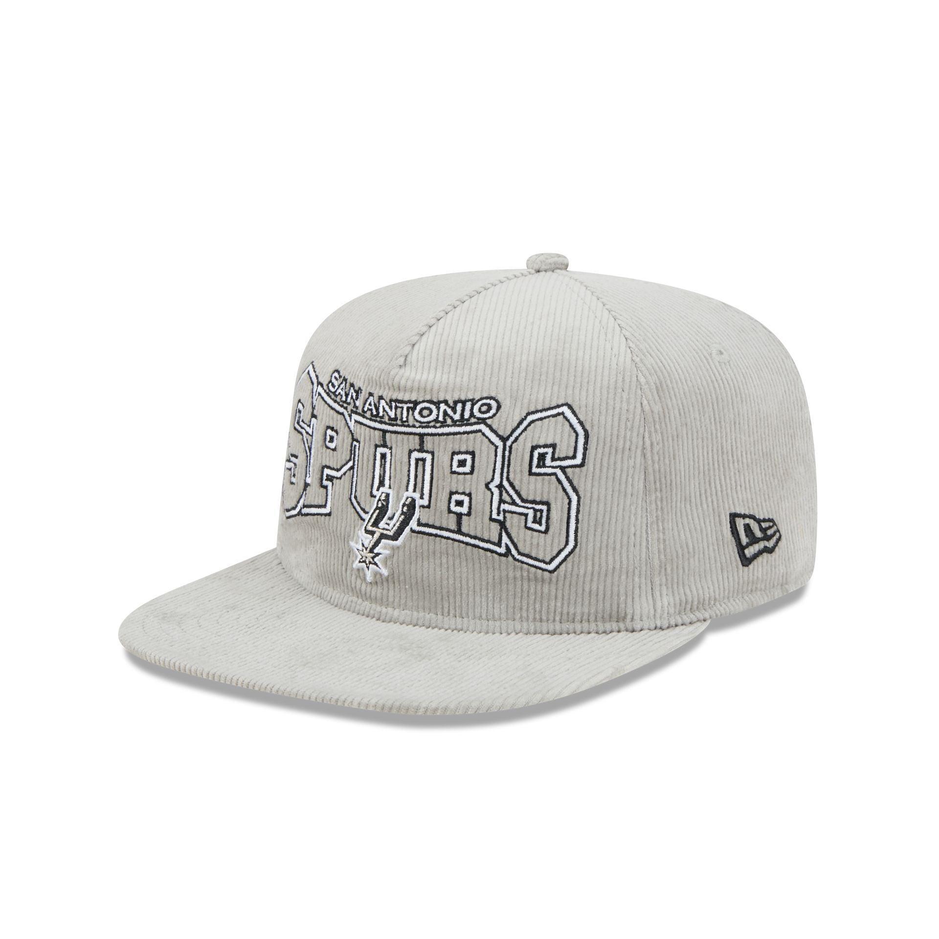 San Antonio Spurs Gray Cord Golfer Hat Male Product Image