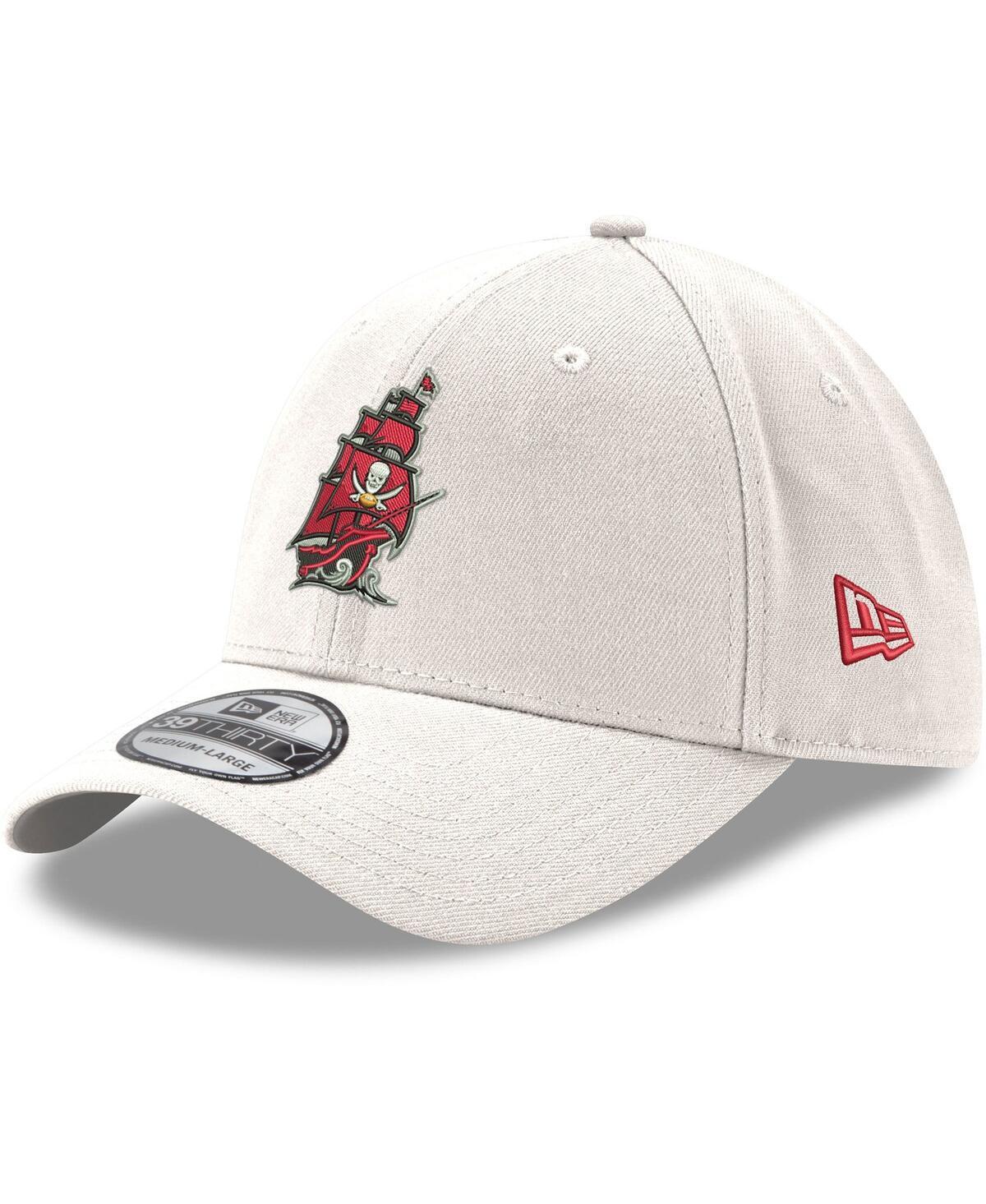 Mens White Tampa Bay Buccaneers Alternate Logo Iced Ii 39THIRTY Flex Hat Product Image