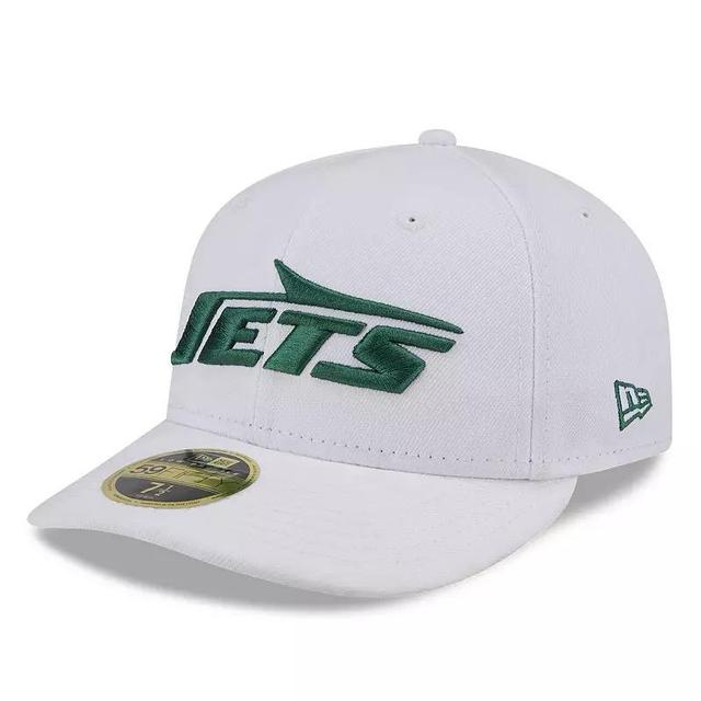 Mens New Era New York Jets Wordmark Omaha Low Profile 59FIFTY Fitted Hat Product Image