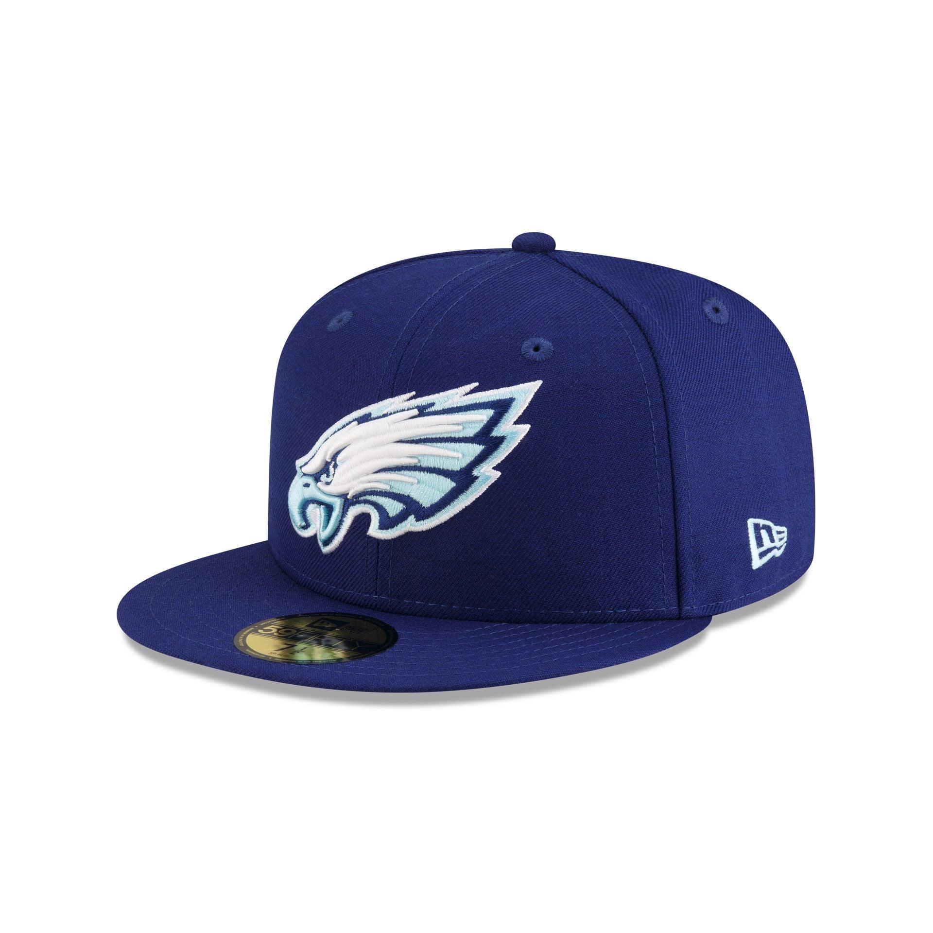 Just Caps Dark Royal Philadelphia Eagles 59FIFTY Fitted Hat Male Product Image