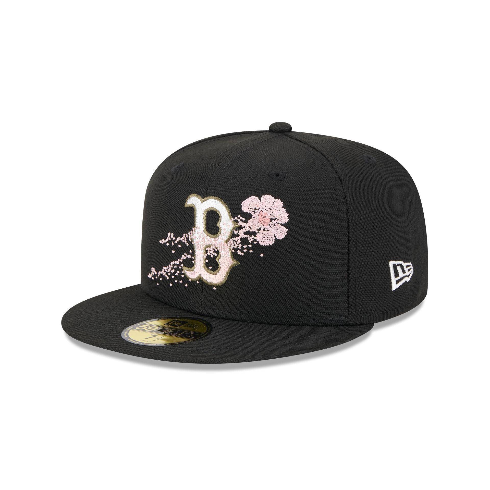 Boston Red Sox Dotted Floral 59FIFTY Fitted Hat Male Product Image