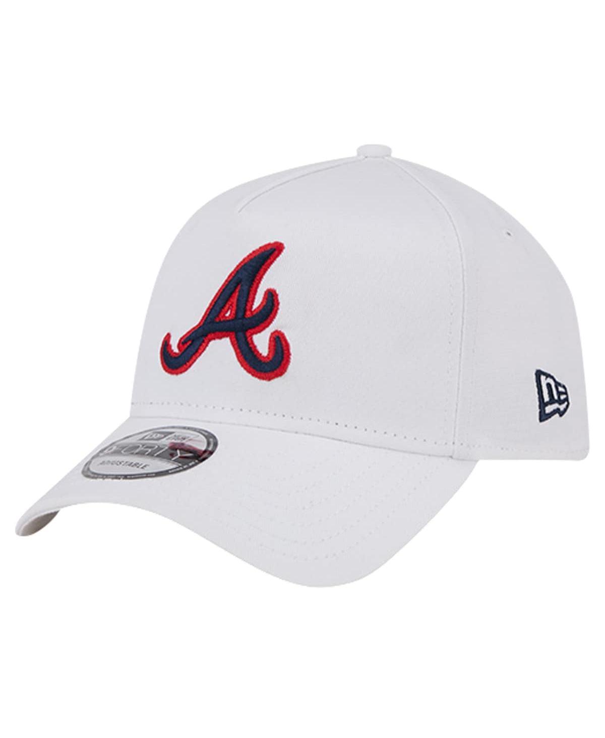 Mens New Era Atlanta Braves TC A-Frame 9FORTY Adjustable Hat Product Image