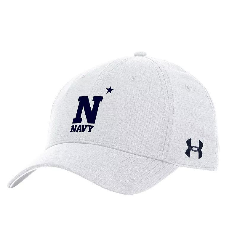 Mens Under Armour Navy Midshipmen Sideline Performance Adjustable Hat Product Image