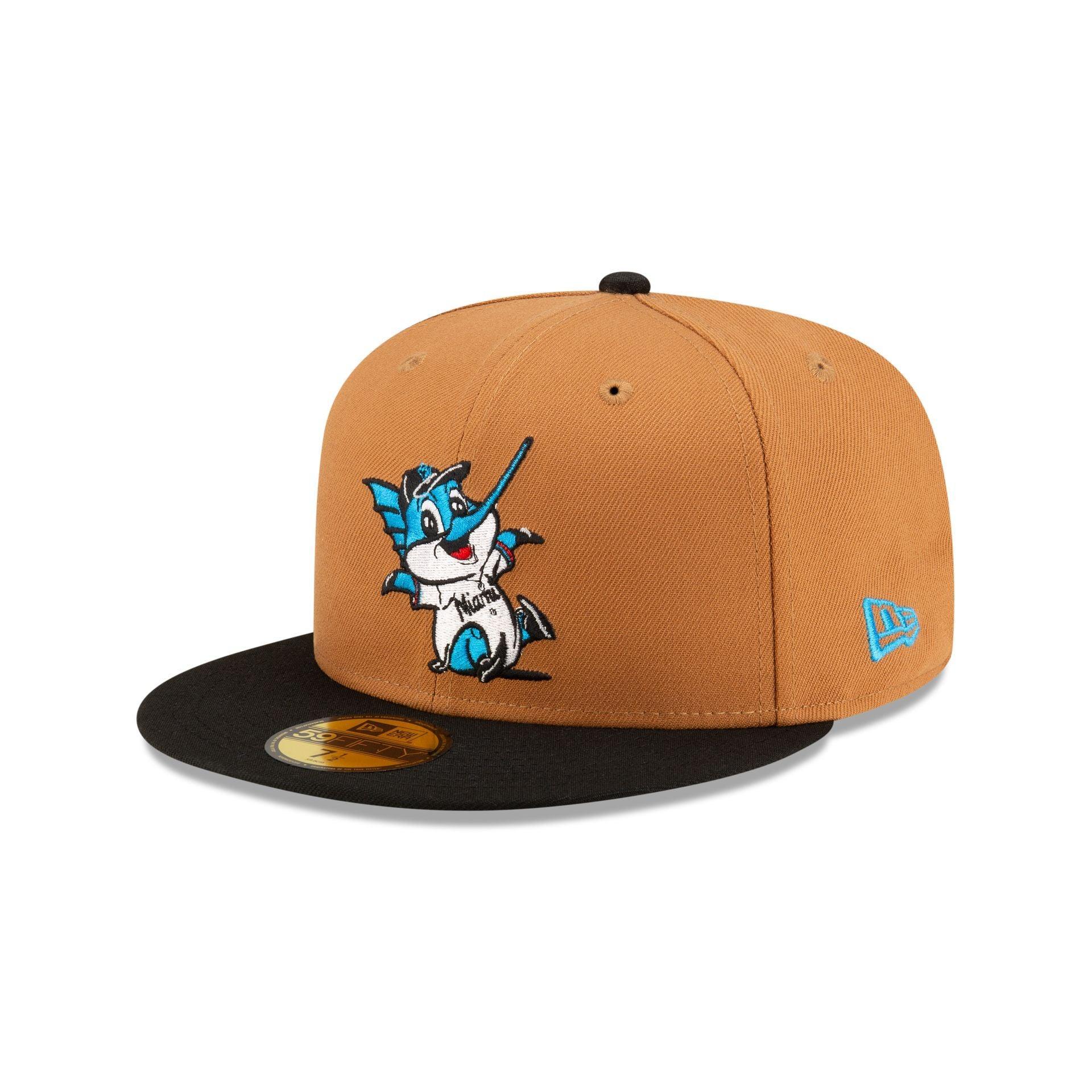 Miami Marlins Mini Mascot 59FIFTY Fitted Hat Male Product Image