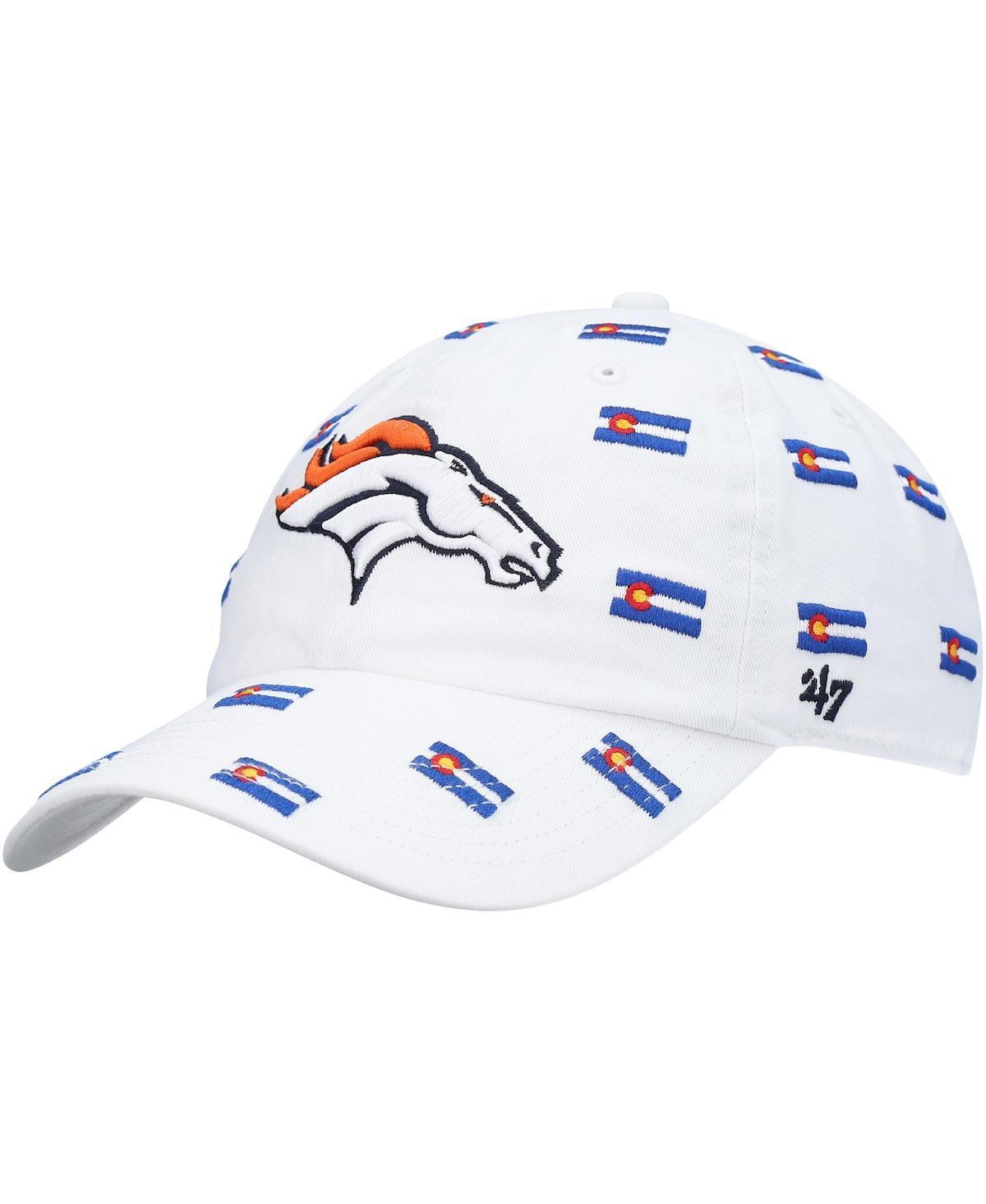 Womens 47 Denver Broncos Confetti Clean Up Adjustable Hat Product Image