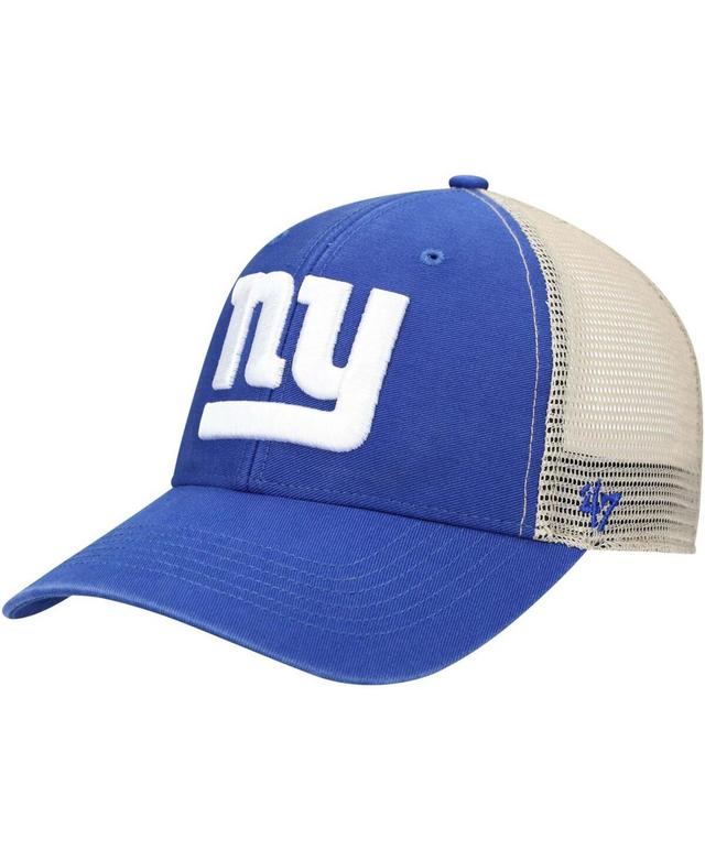 Mens Royal New York Giants Flagship Mvp Snapback Hat Product Image