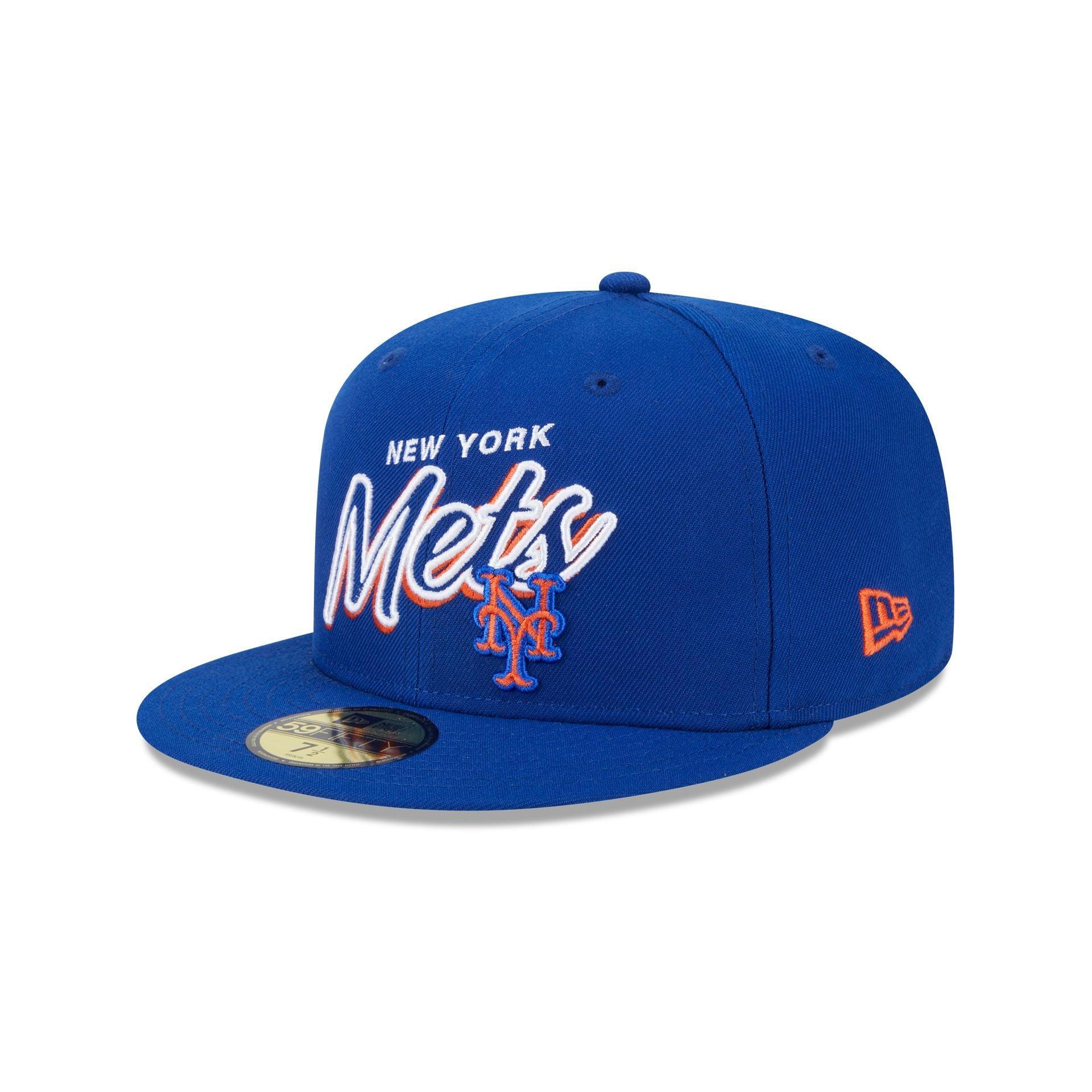 New York Mets Script Sided 59FIFTY Fitted Hat Male Product Image