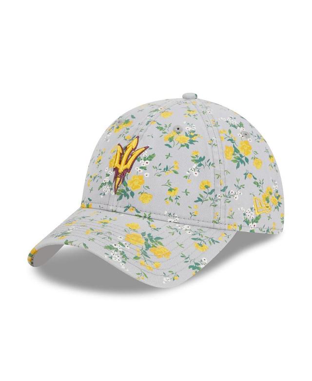 Womens New Era Gray Arizona State Sun Devils Bouquet 9TWENTY Adjustable Hat Product Image