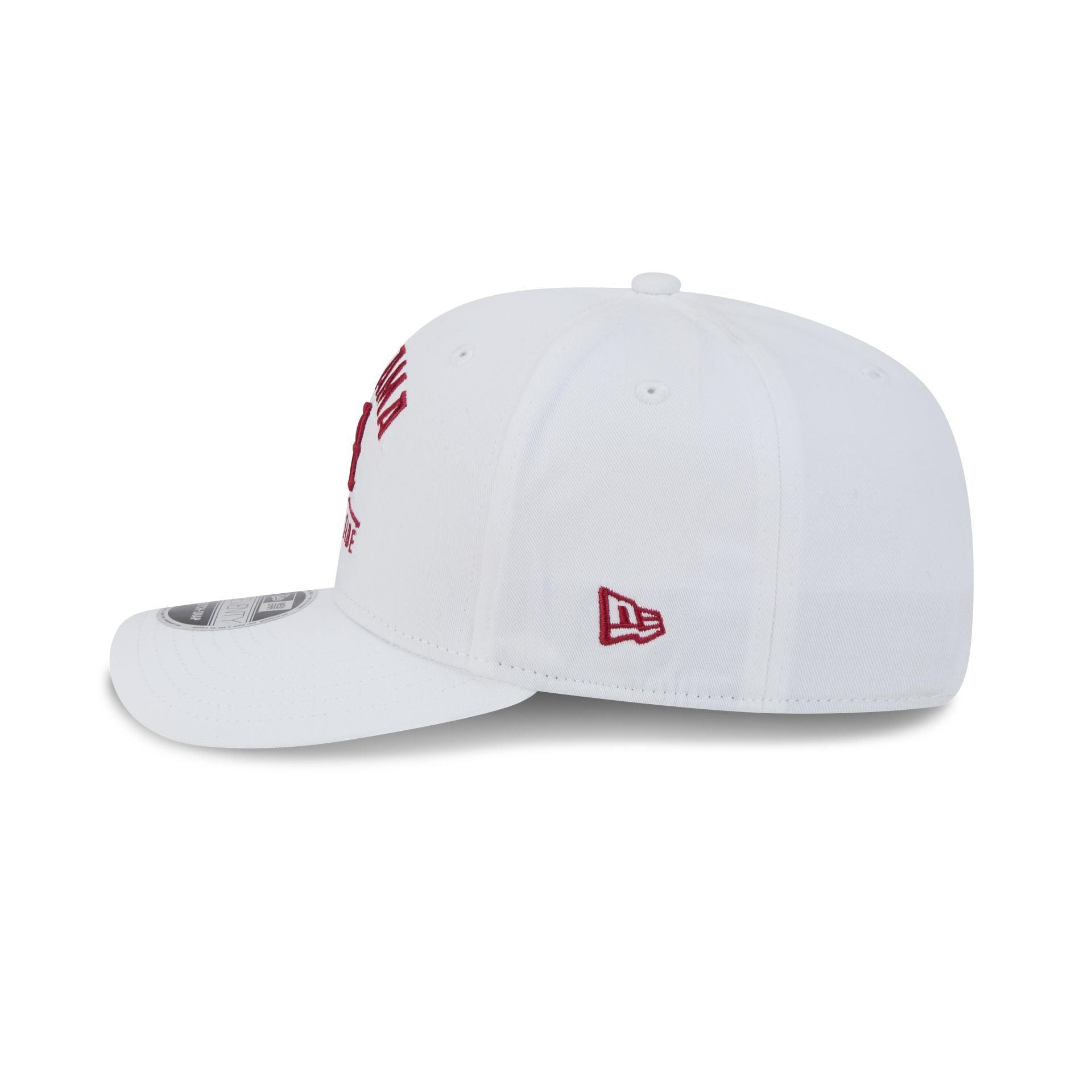 Alabama Crimson Tide Optic White 9SEVENTY Stretch-Snap Hat Male Product Image