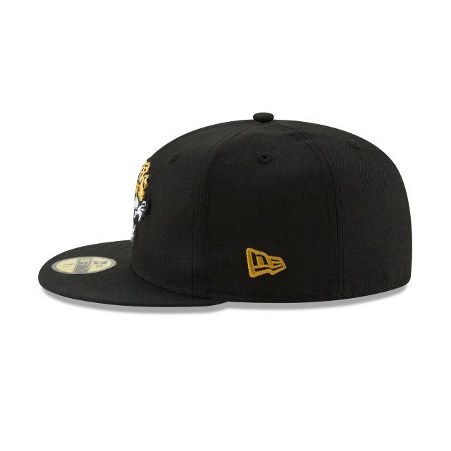 Jacksonville Jaguars Black 59FIFTY Fitted Hat Male Product Image