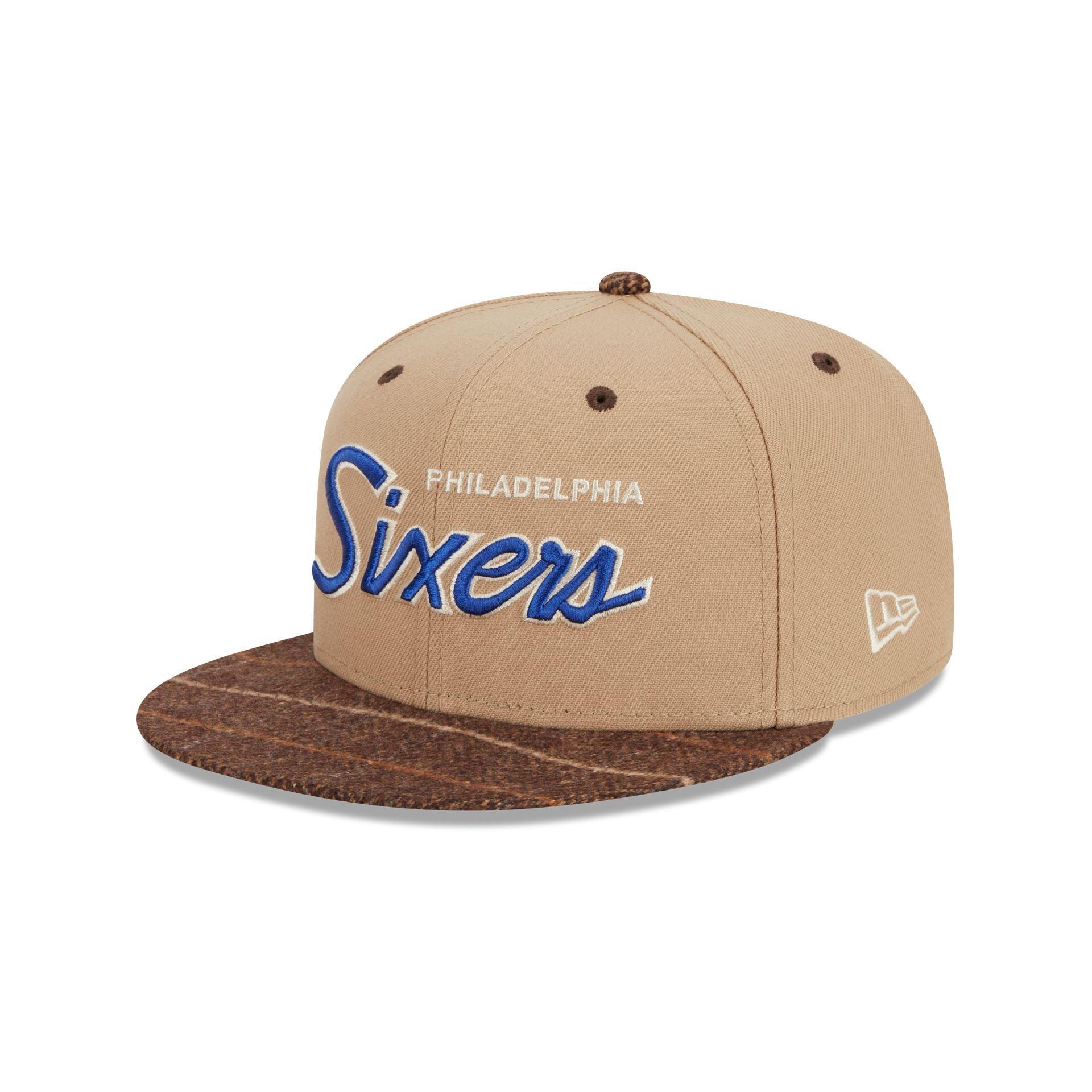 Philadelphia 76ers Traditional Check 9FIFTY Snapback Hat Male Product Image