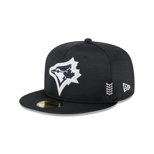 Toronto Blue Jays 2024 Clubhouse Black 59FIFTY Fitted Hat Male Product Image