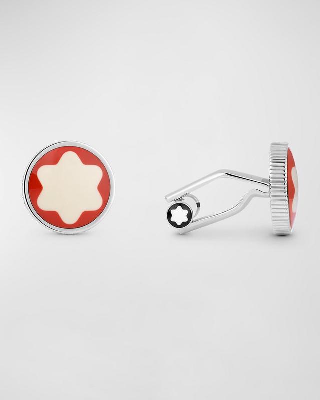 Mens Heritage Logo Emblem Cufflinks Product Image