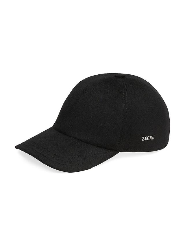 Mens Oasi Cashmere Baseball Cap Product Image