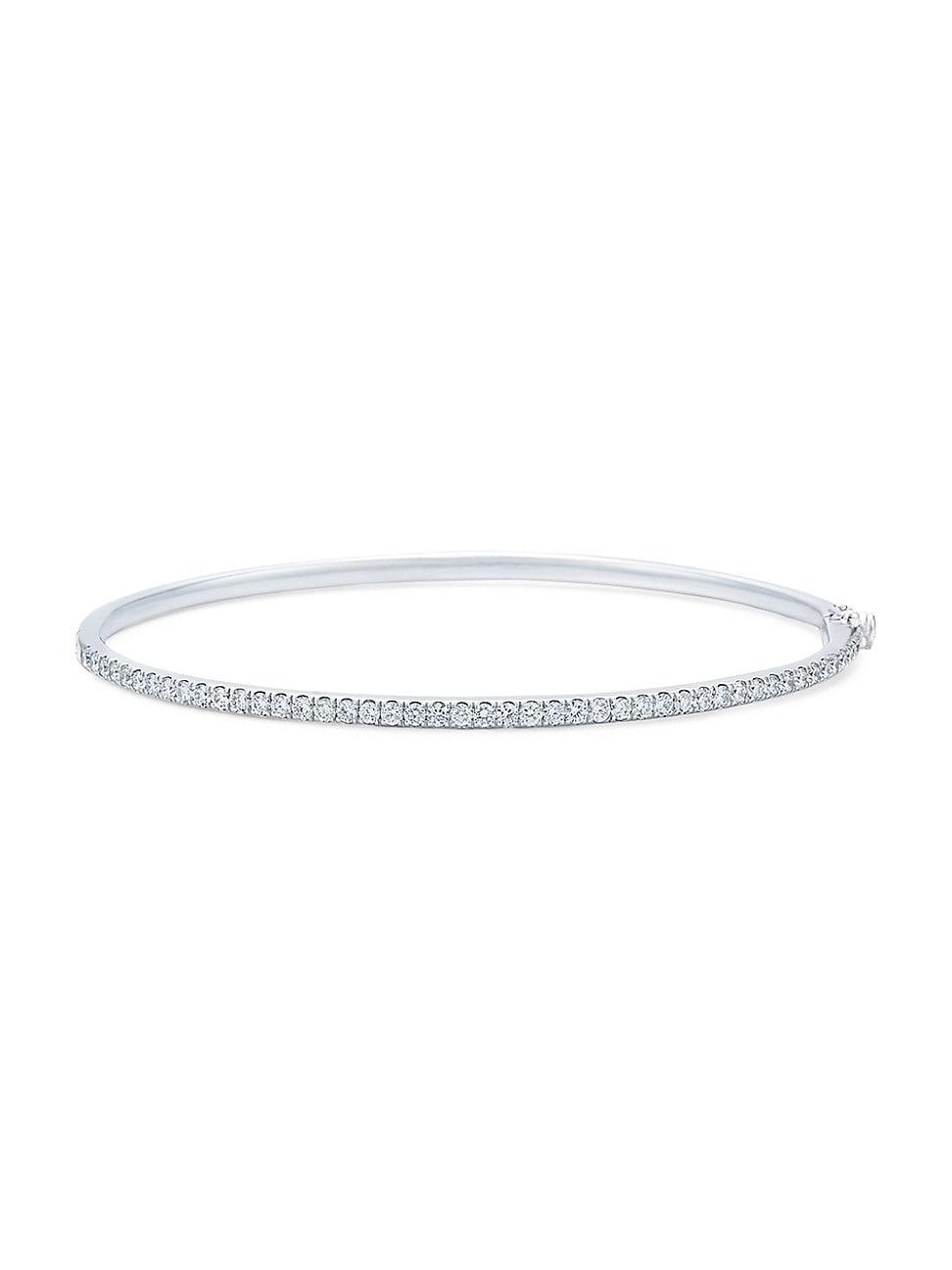 Womens Stackables 18K Gold & 0.98 TCW Diamond Bangle Product Image