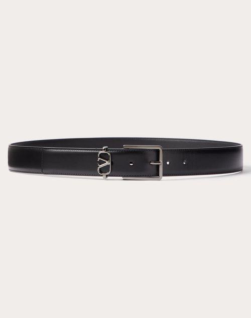 MINI VLOGO SIGNATURE CALFSKIN BELT 35MM Product Image