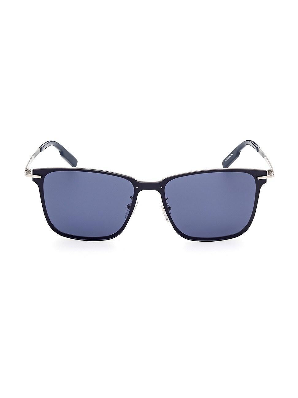 Mens 59MM Metal Sunglasses Product Image