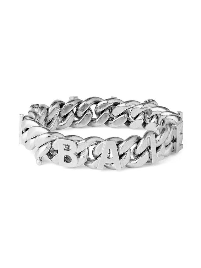 Womens Chain Logo Bracelet Product Image