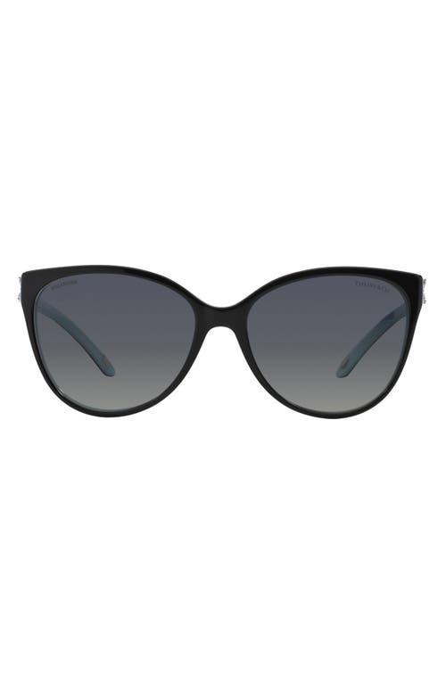 Tiffany & Co. 58mm Polarized Cat Eye Sunglasses Product Image