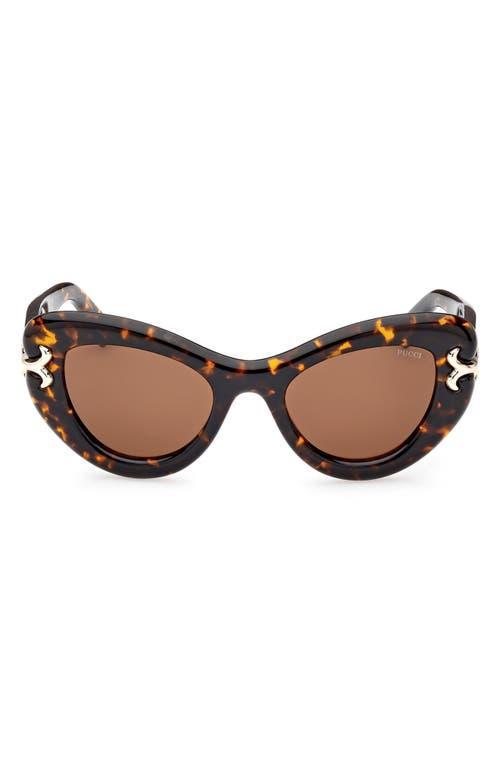 Emilio Pucci 50mm Small Cat Eye Sunglasses Product Image