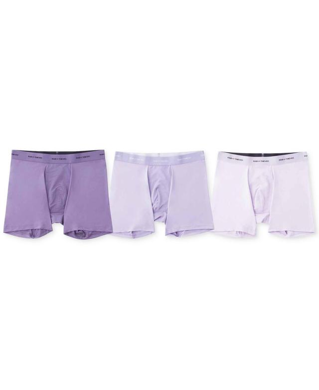 Pair of Thieves Mens Quick Dry Boxer Briefs 3pk - Lavender XL Product Image