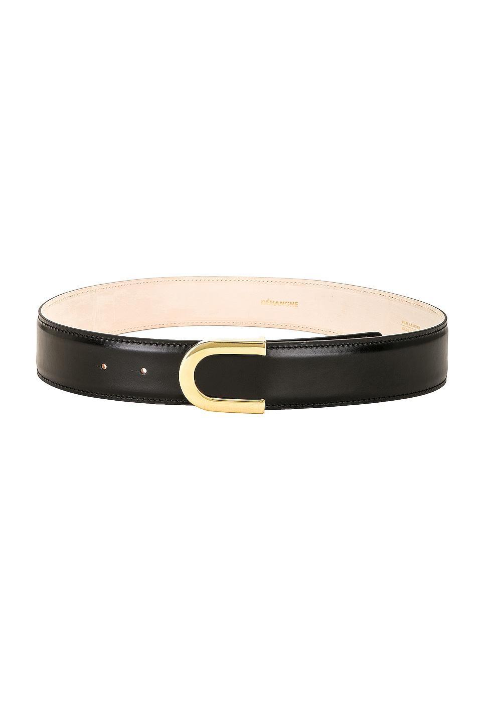 DEHANCHE Clip Belt in Black Product Image