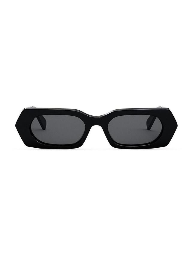 Mens Bold 3 Dots 51MM Acetate Sunglasses Product Image