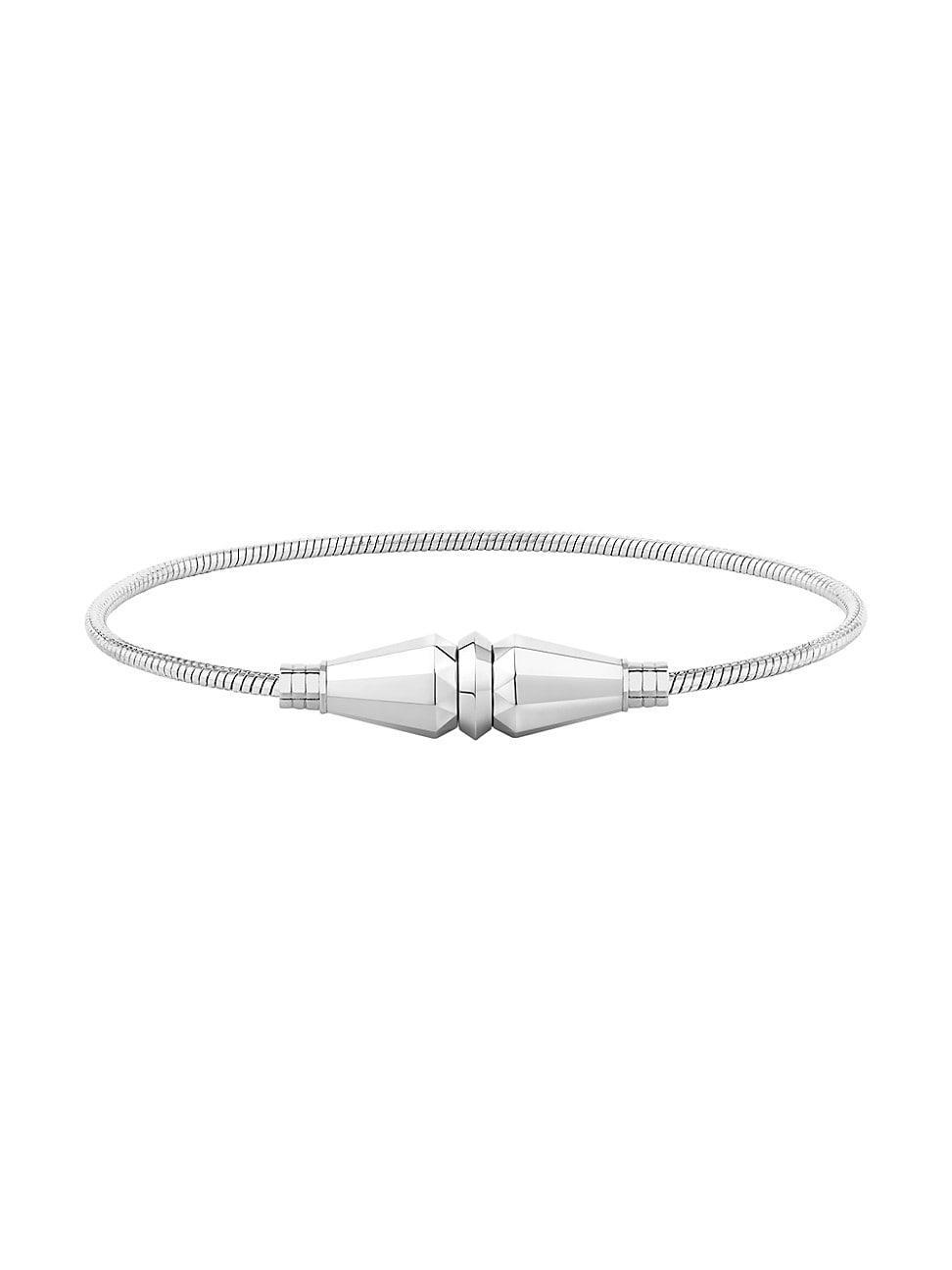 Womens Jack De Boucheron 18K White Gold Single-Wrap Bracelet Product Image