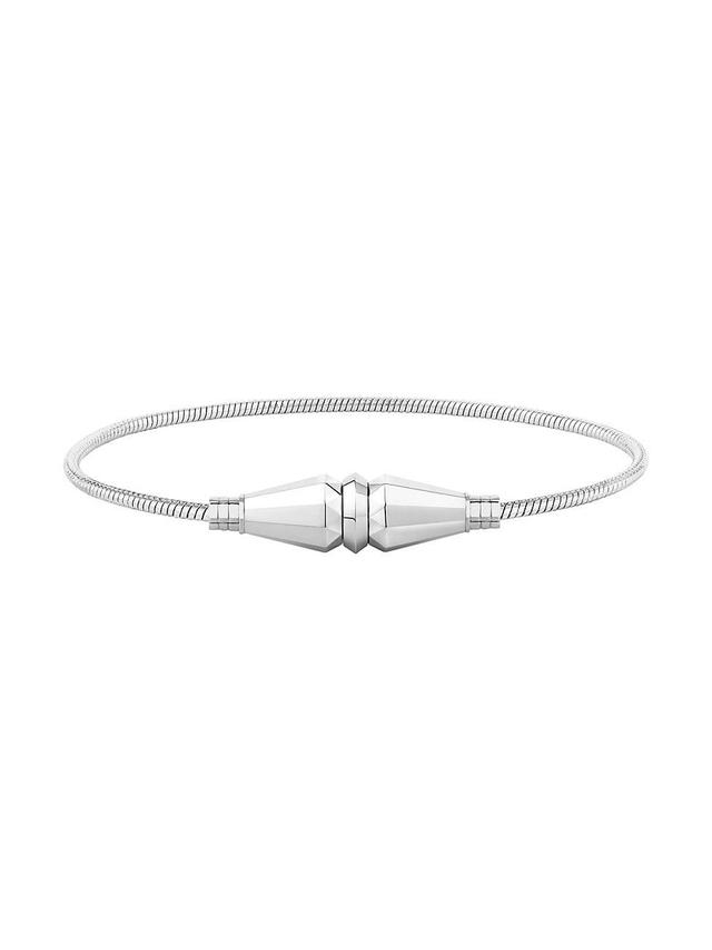 Womens Jack De Boucheron 18K White Gold Single-Wrap Bracelet Product Image