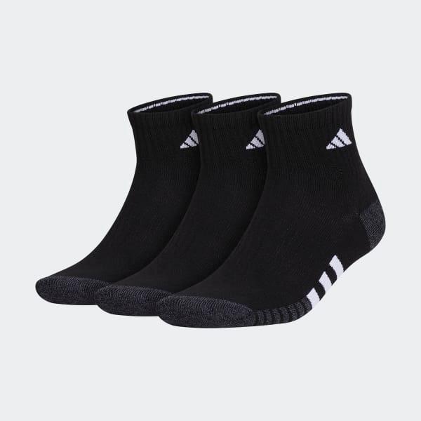 Cushioned Quarter Socks 3 Pairs Product Image