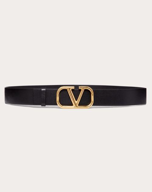 VLOGO SIGNATURE CALFSKIN BELT 40 MM Product Image