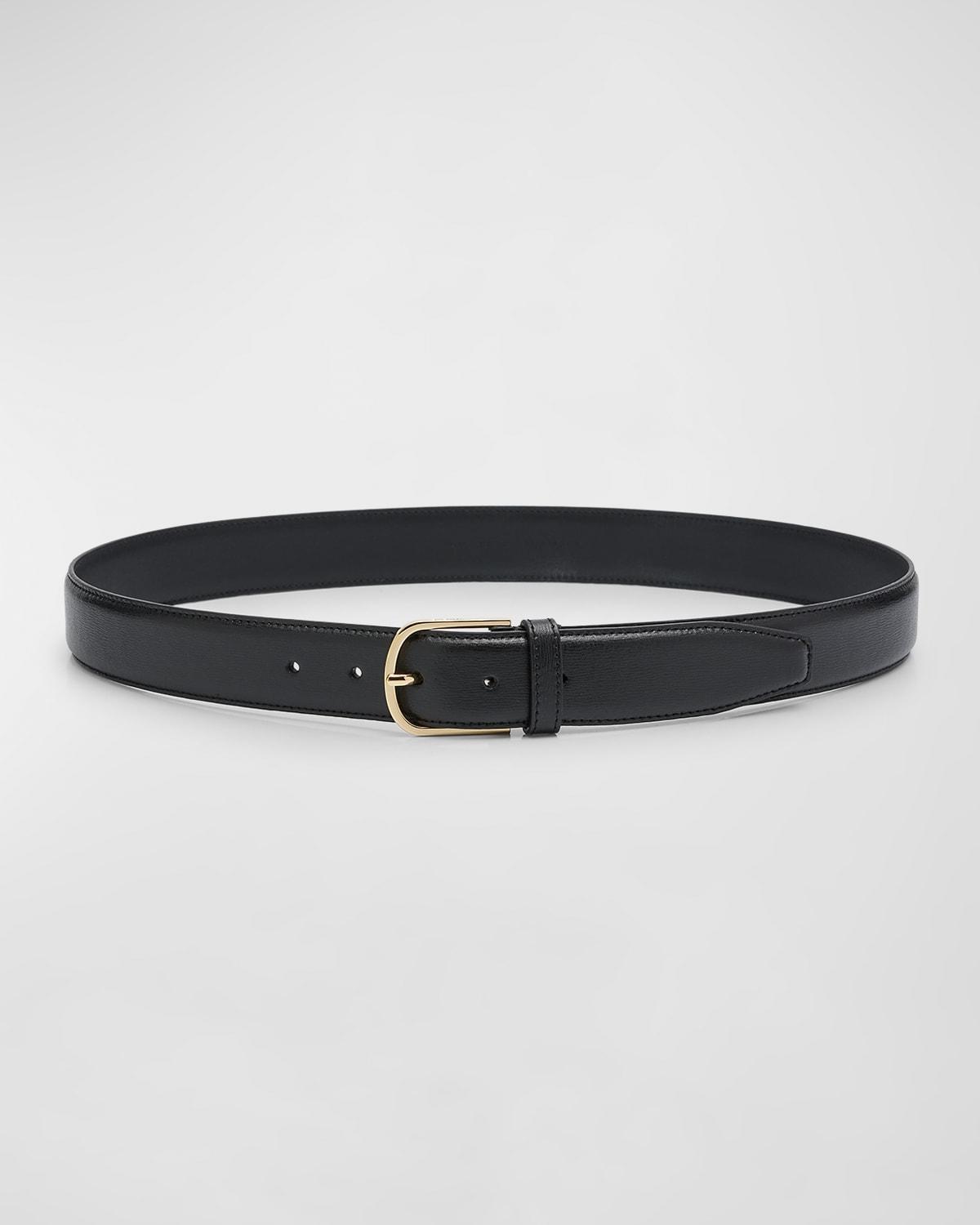 Womens Bold Leather Trouser Belt Product Image