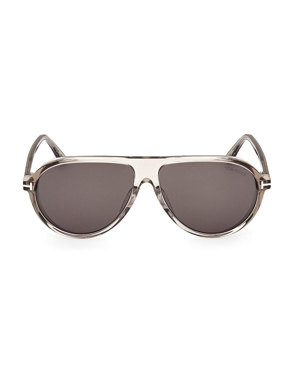 TOM FORD Marcus 60mm Gradient Pilot Sunglasses Product Image