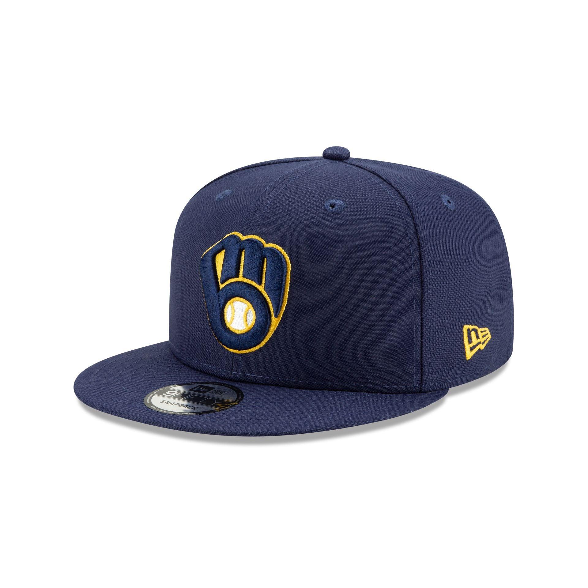 Milwaukee Brewers 2024 Postseason Side Patch 9FIFTY Snapback Hat Male Product Image