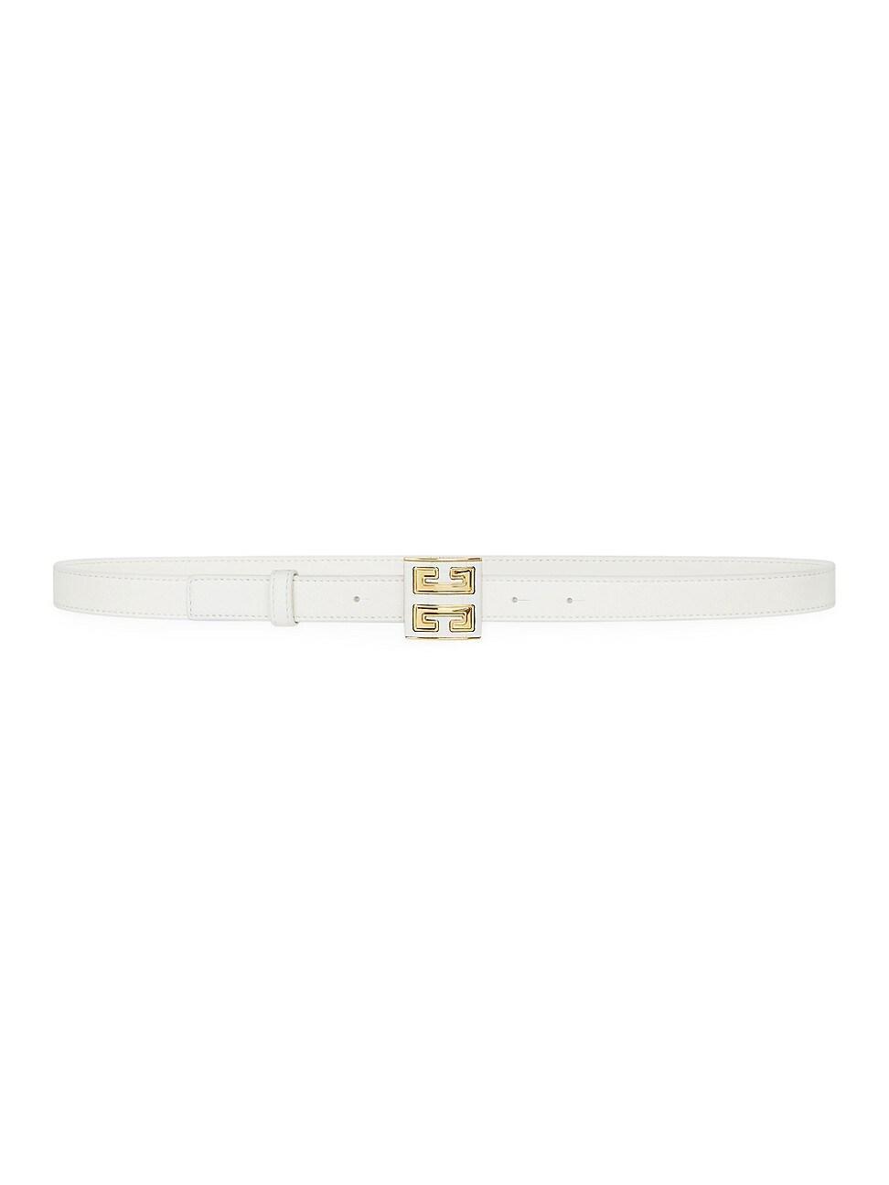 Womens 4G Belt In Leather Product Image