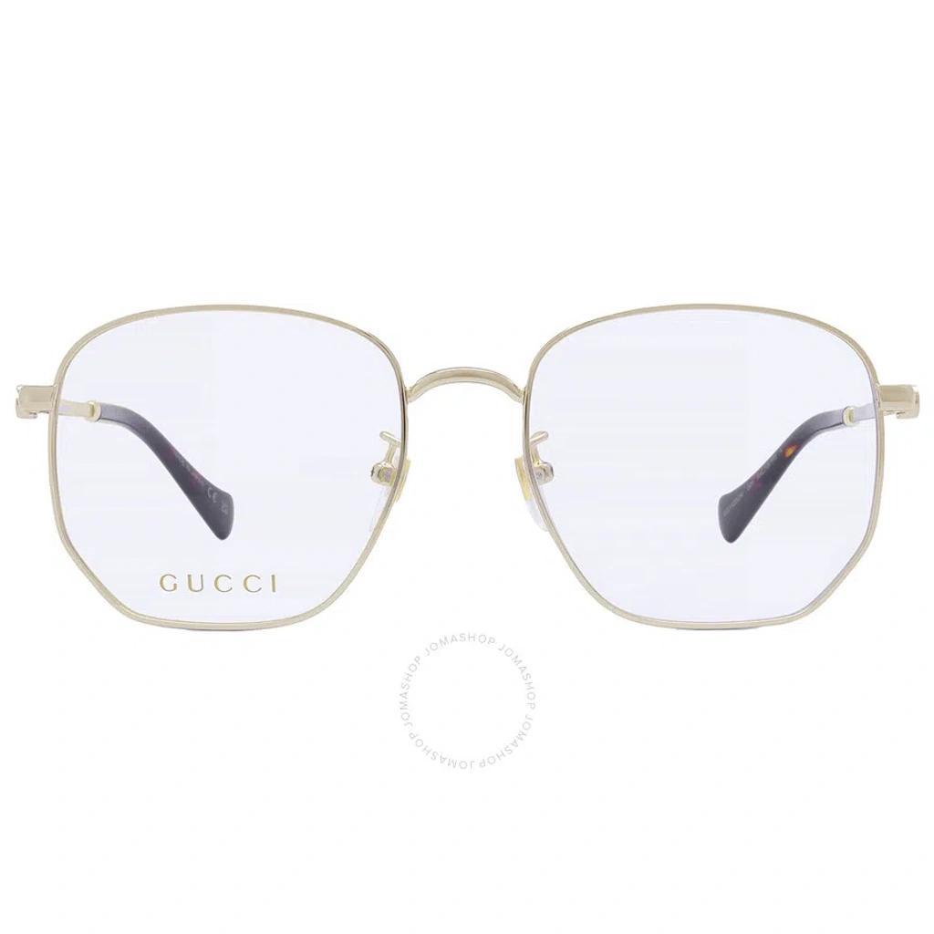 Demo Square Ladies Eyeglasses Gg1420ok 001 54 In Gold Product Image