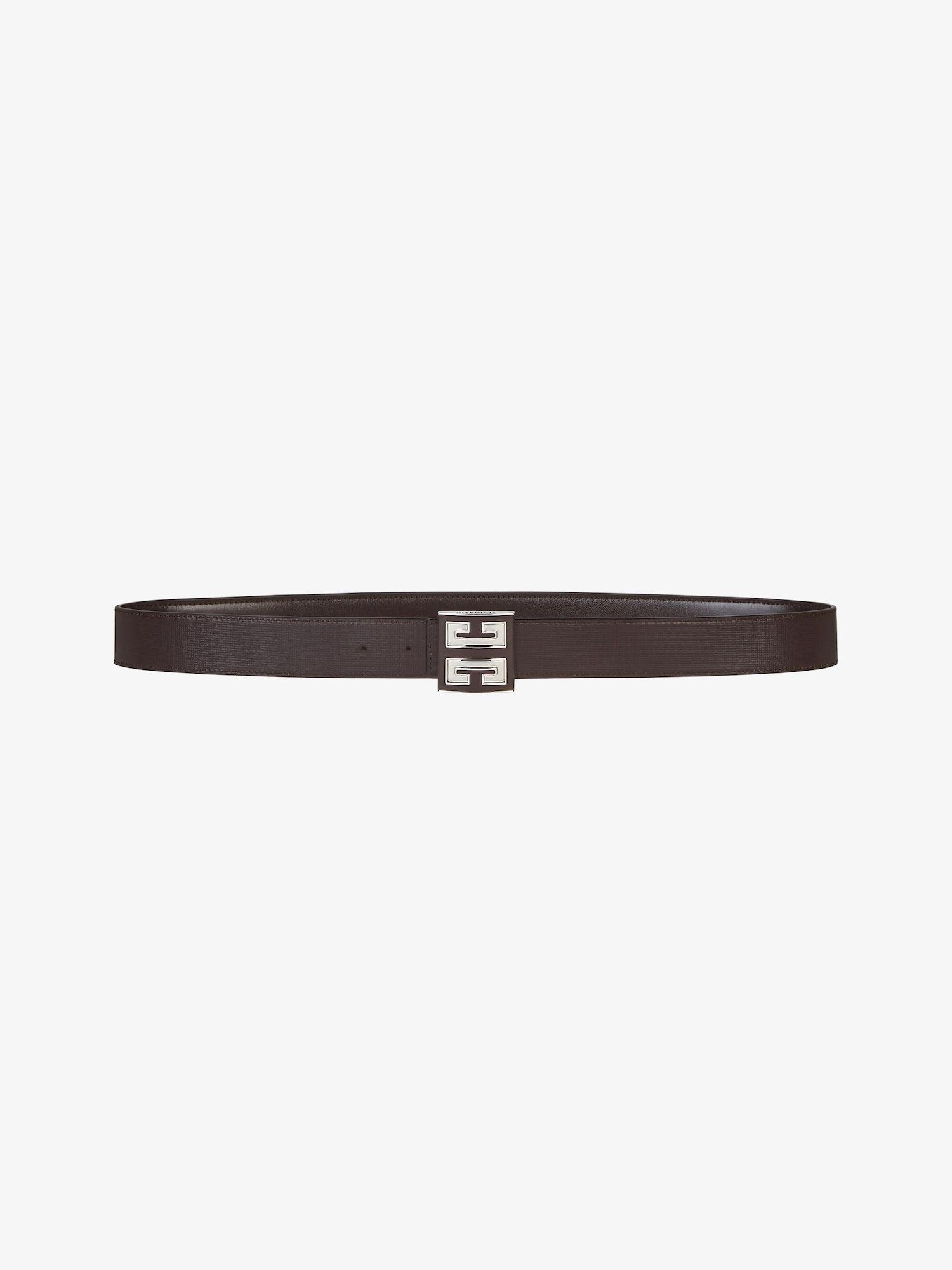 4G reversible belt in 4G Classic leather Product Image