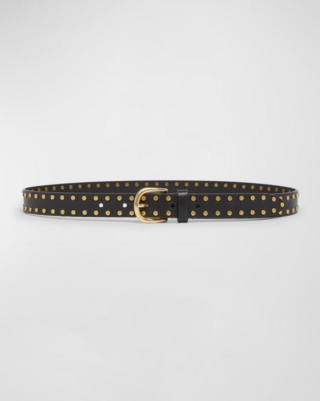  Zap Studded Leather Belt Product Image