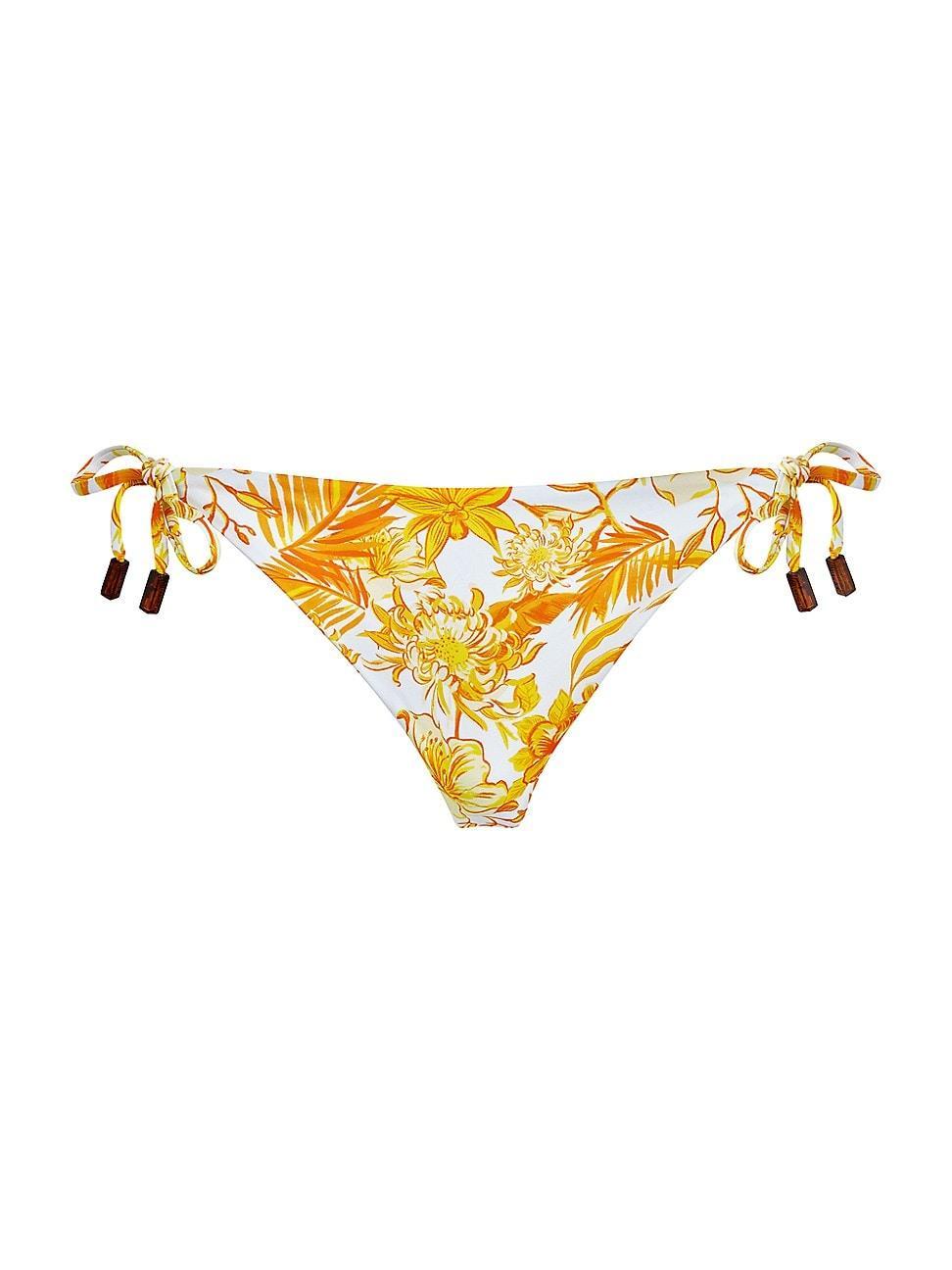 Womens Tahiti Floral Side-Tie Bikini Bottom Product Image