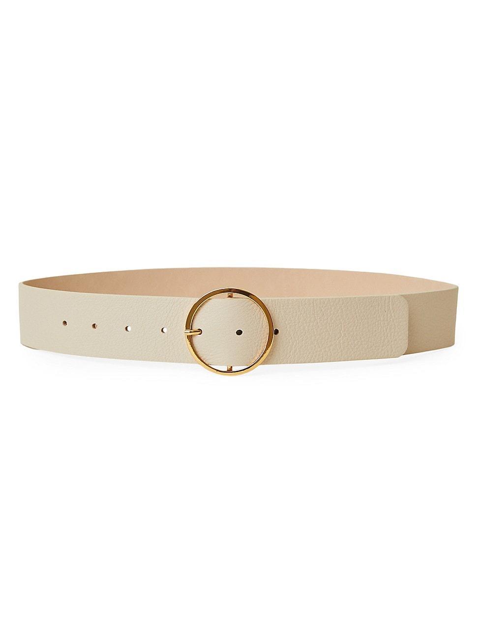 Womens Molly O-Ring Leather Belt Product Image