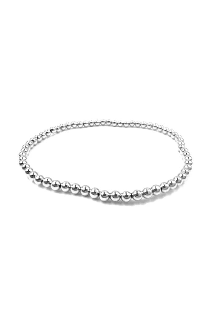 3MM STERLING SILVER KARMA WATERPROOF BRACELET 7" Product Image