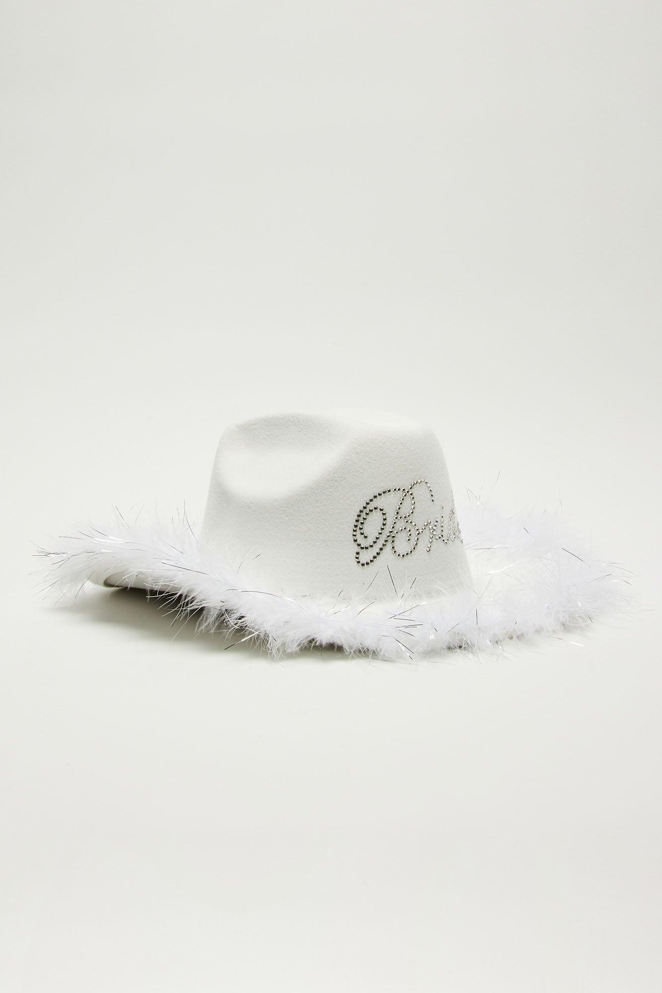 Her Last Rodeo Cowboy Hat - White Product Image