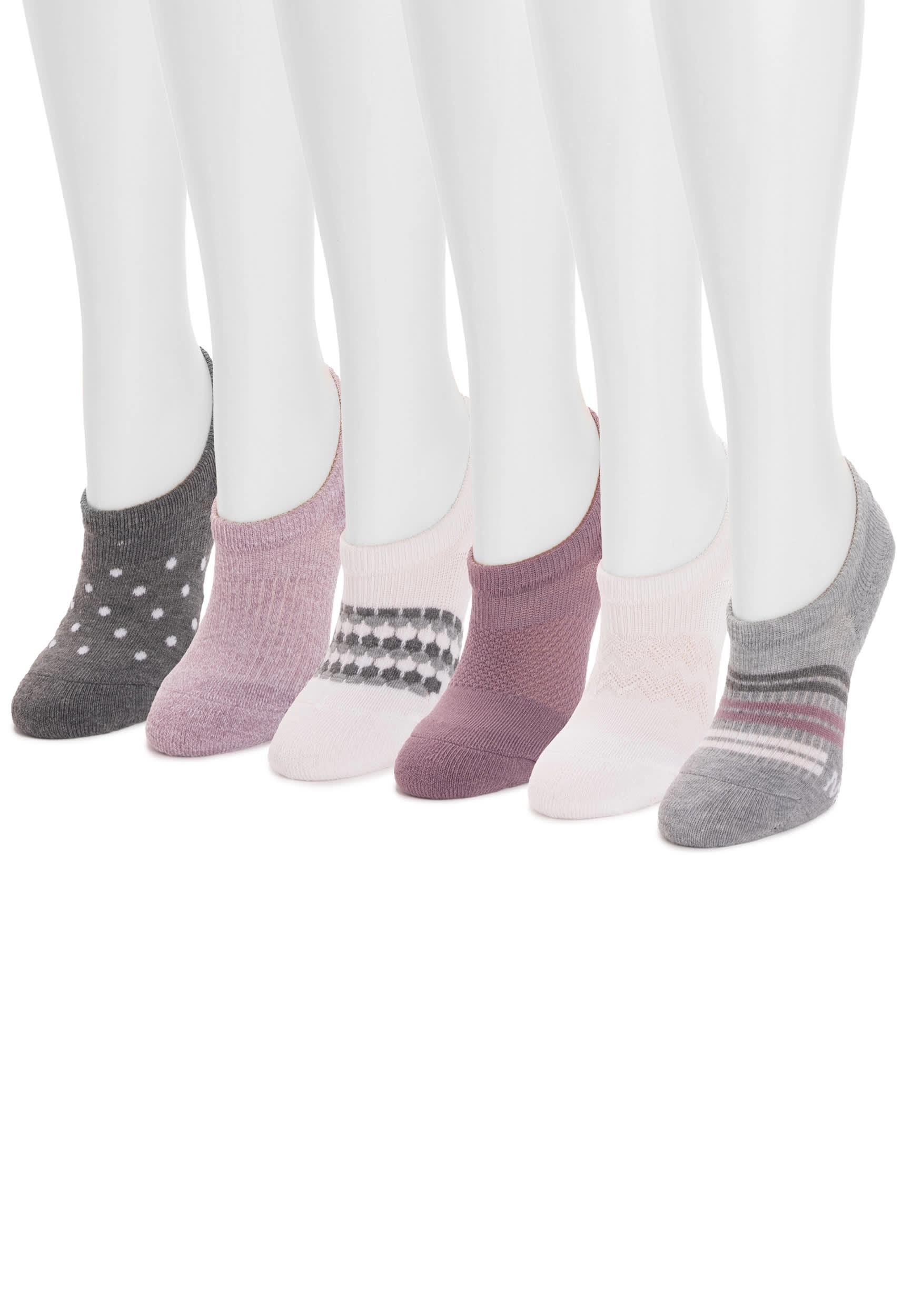 MUK LUKS Womens 6 Pack Dream Step No Show Socks Product Image