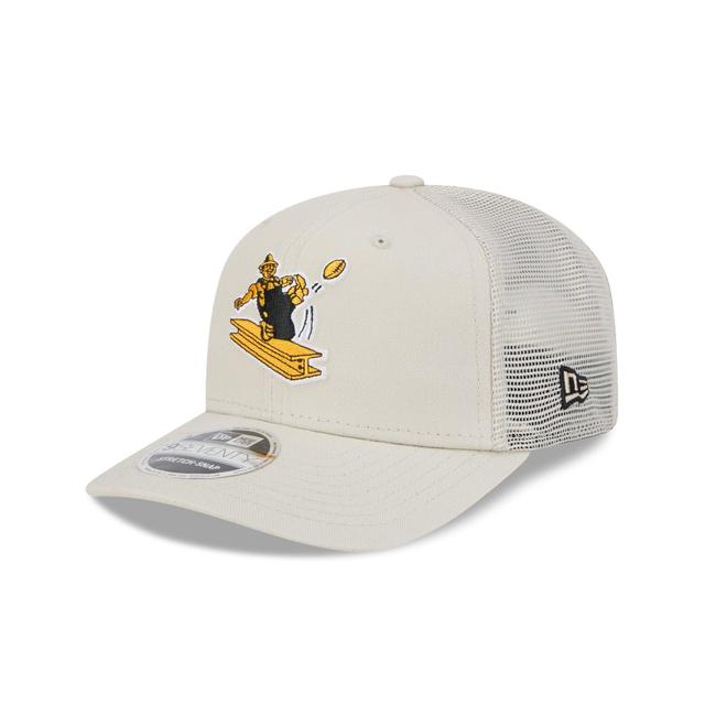 Pittsburgh Steelers Canvas 9SEVENTY Trucker Hat Male Product Image