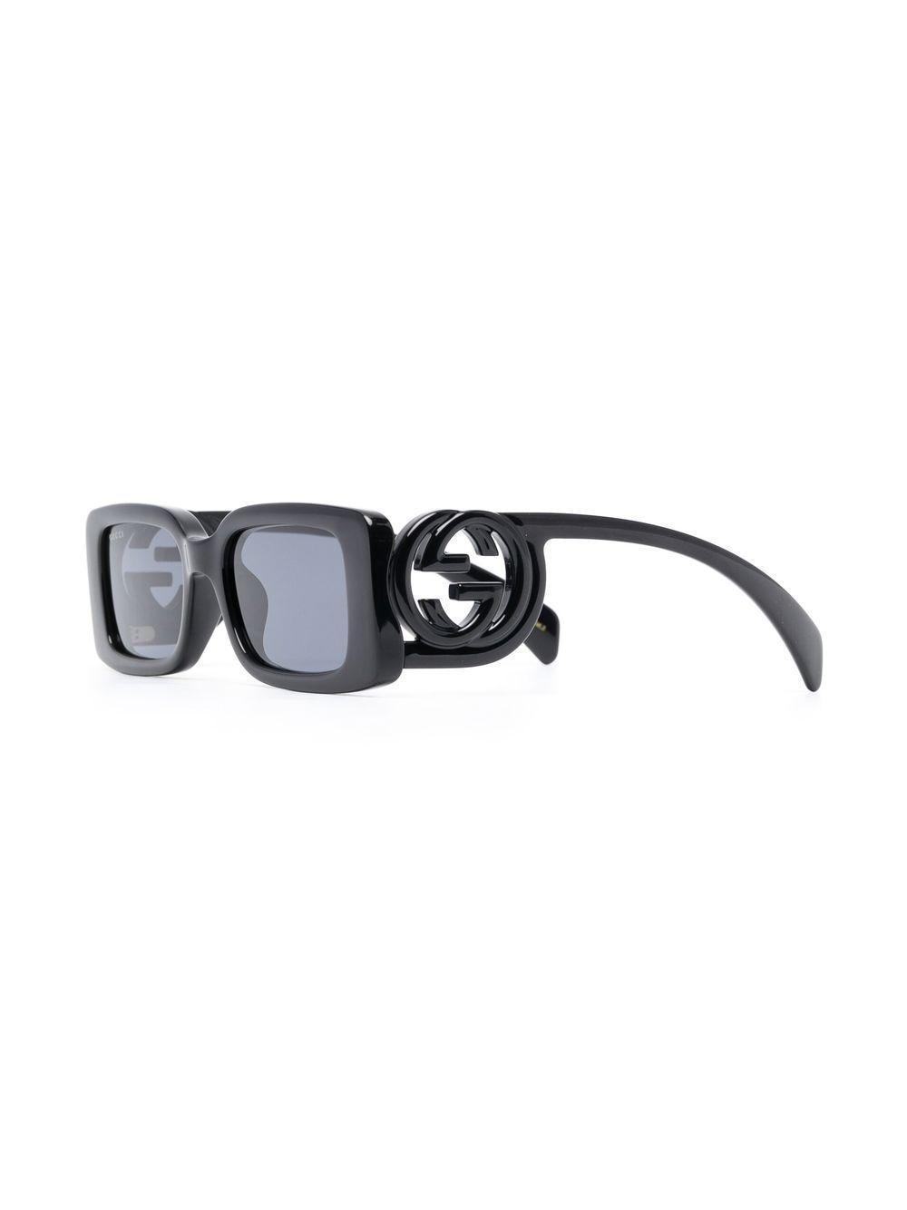 Interlocking G rectangle-frame sunglasses Product Image