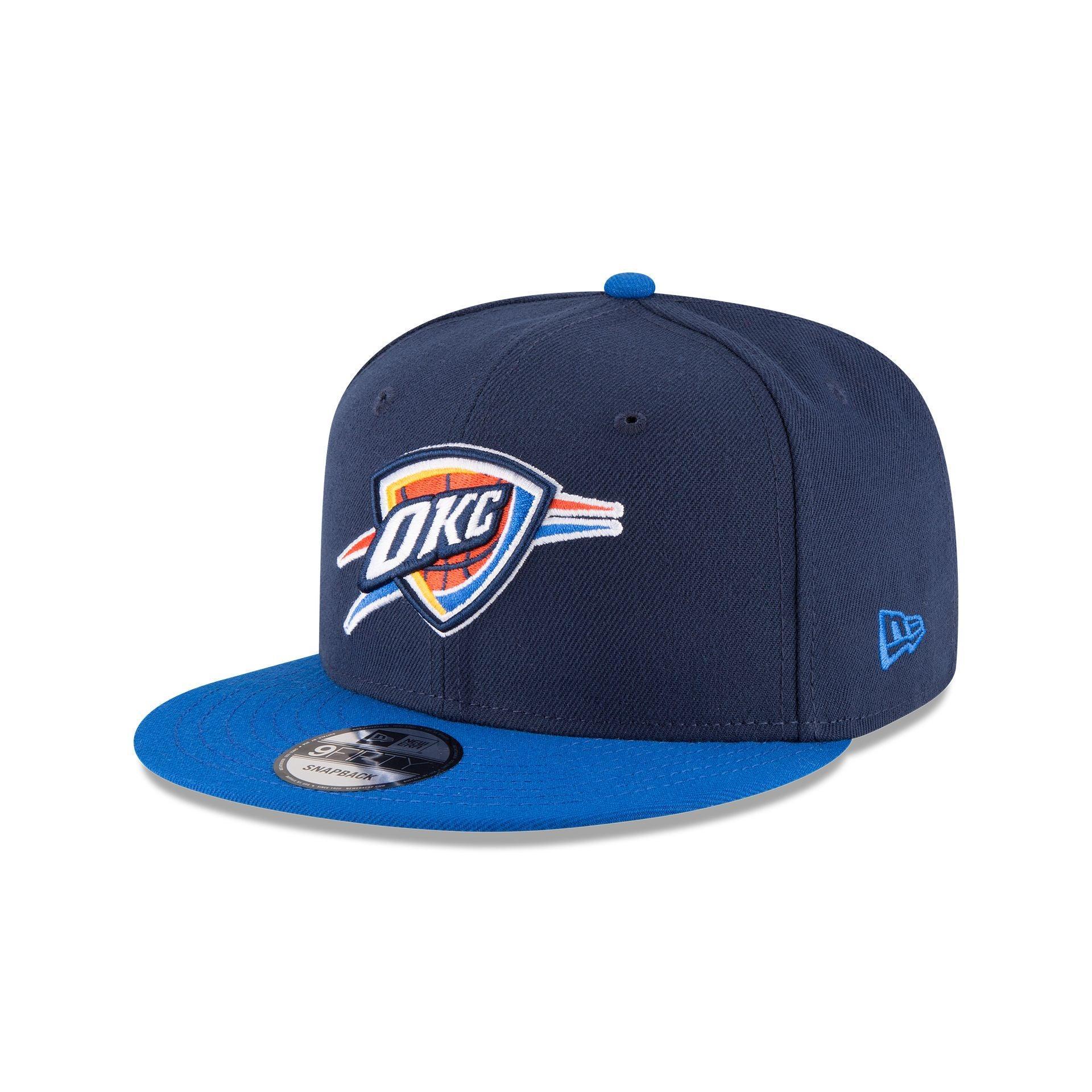 Oklahoma City Thunder Basic Two Tone 9FIFTY Snapback Hat Male Product Image