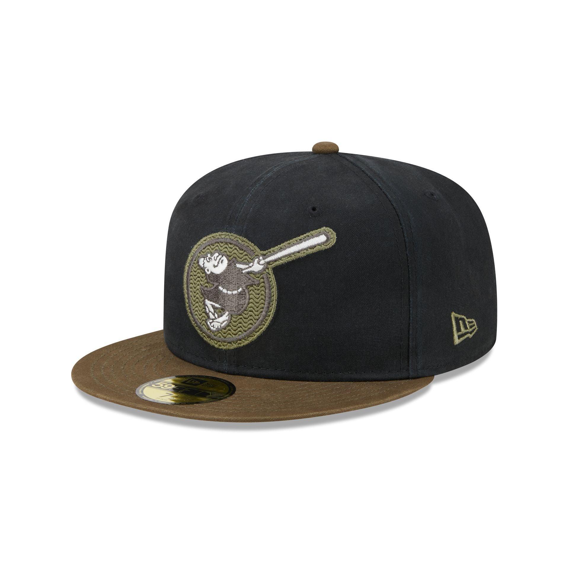 San Diego Padres Quilted Logo 59FIFTY Fitted Hat Male Product Image